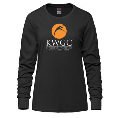 S05616 - Breeze - Ladies RING SPUN Combed Cotton Long Sleeve Crewneck T-Shirt Thumbnail