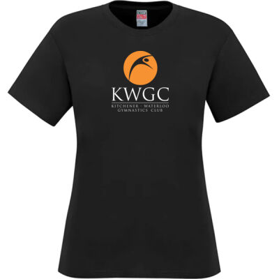 S05611 - Parkour - Ladies RING SPUN Combed Cotton Crewneck T-Shirt 2 Thumbnail