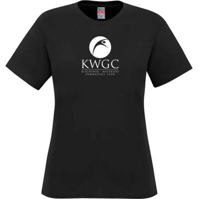 S05611 - Parkour - Ladies RING SPUN Combed Cotton Crewneck T-Shirt Thumbnail