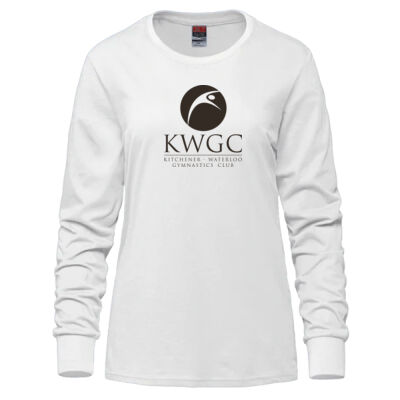 S05616 - Breeze - Ladies RING SPUN Combed Cotton Long Sleeve Crewneck T-Shirt Thumbnail